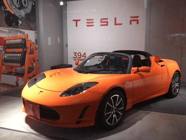 Carro Tesla - Ações Tesla