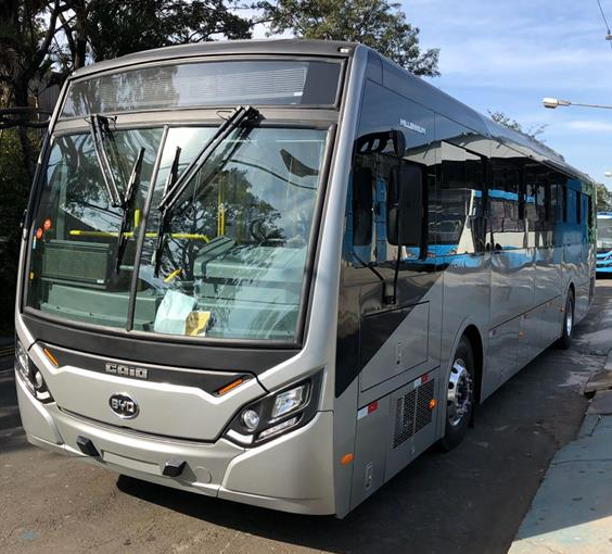 ônibus elétrico BYD Uberlândia 2