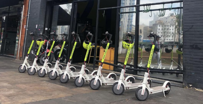 Scoo já oferece patinetes em São Paulo