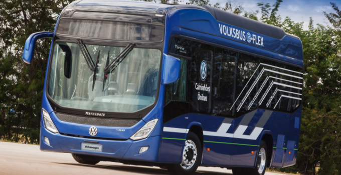 Volksbus e-flex: ônibus híbrido projetado no Brasil