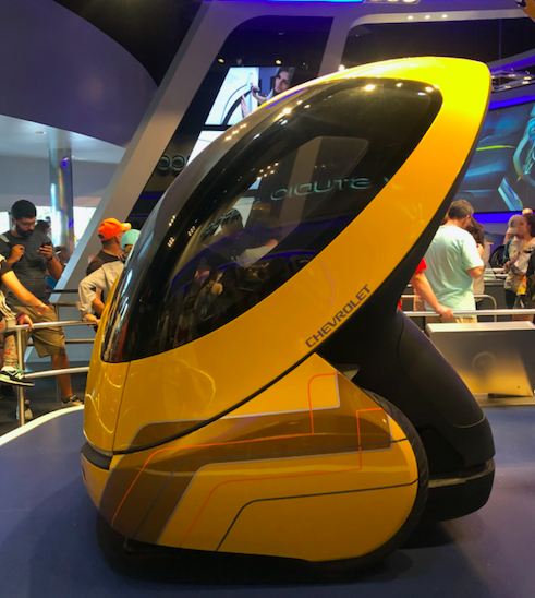 Carro elétrico GM En-v