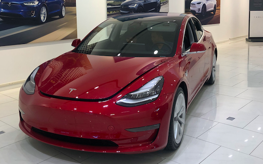 Model 3 importar Brasil