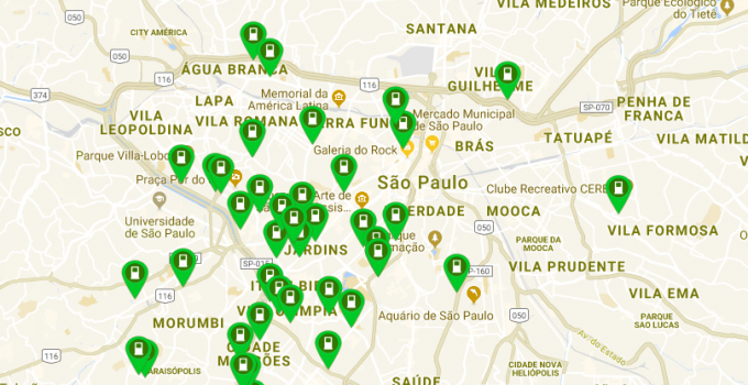 PlugShare ajuda a encontrar eletropostos no Brasil