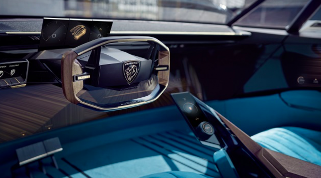 Peugeot e-legend interior