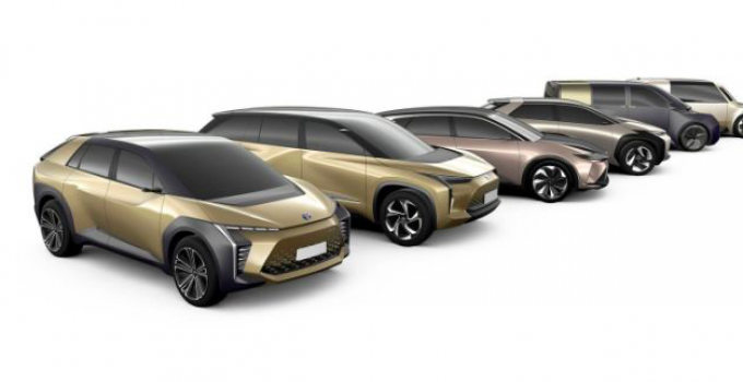 Carros elétricos Toyota