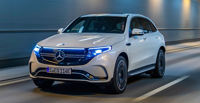 Mercedes-Benz EQC chega ao Brasil em 2020