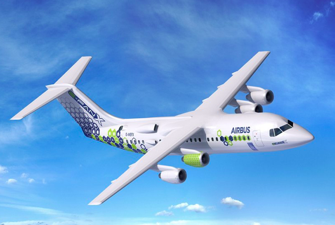 Avião elétrico Airbus